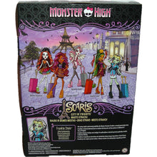 Load image into Gallery viewer, 2012 Monster High Scaris City of Frights Frankie Stein Doll Y7665 Box Back