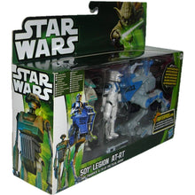 Load image into Gallery viewer, 2013 Star Wars The Clone Wars 501st Legion AT-RT with ARF Trooper and TX-21 Tactical Droid - Left