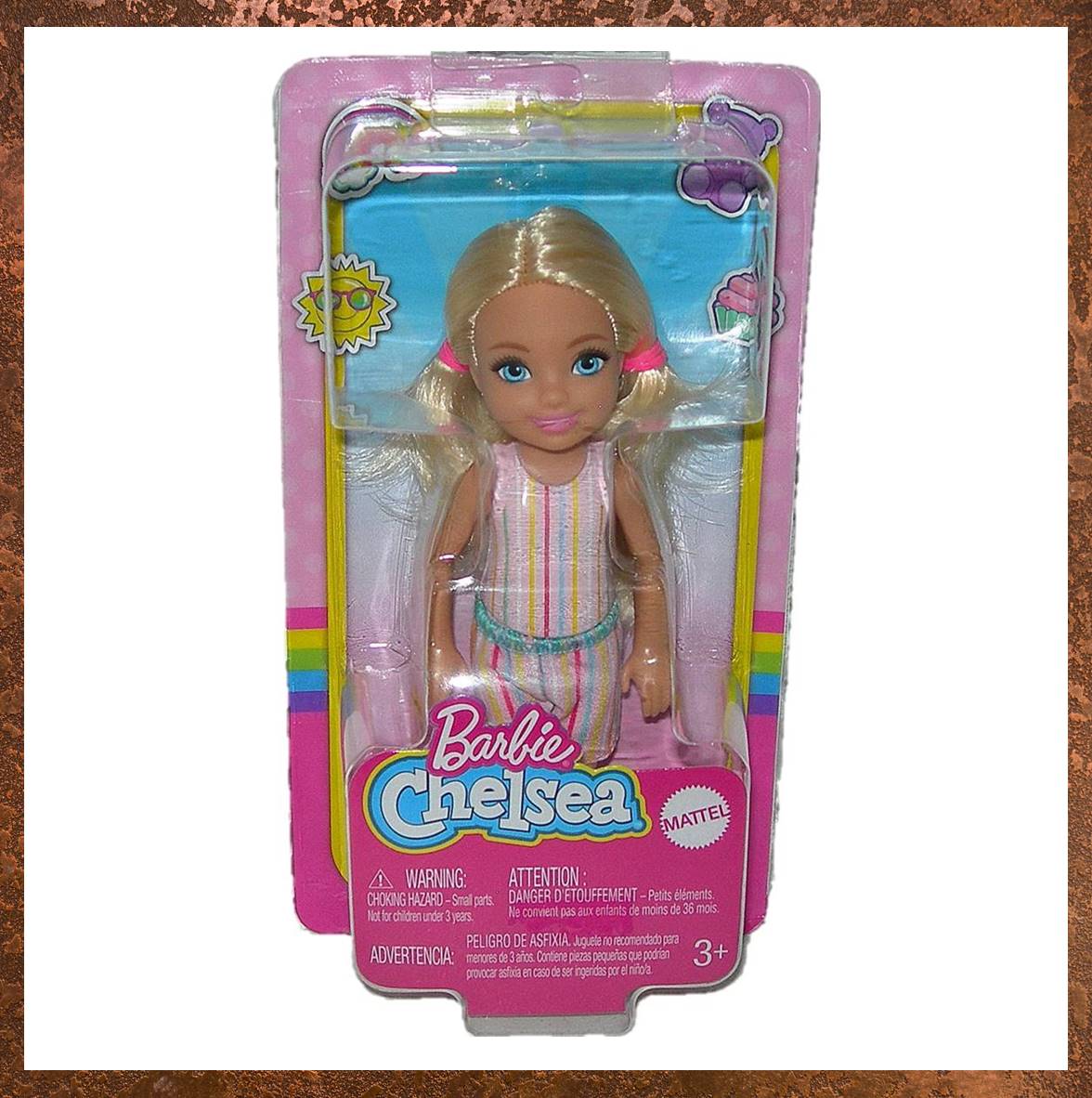 Barbie Club Chelsea Stripy Outfit Doll – BigBrandToys