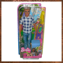 Load image into Gallery viewer, Barbie it takes two camping ken travel adventure doll HHR66 - Gallery