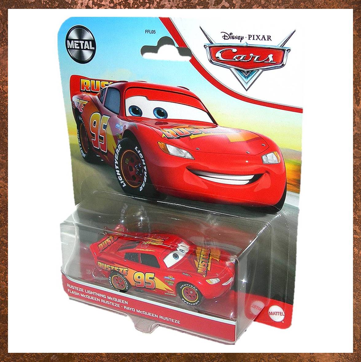 Disney Cars Diecast Metal Rusteze Lightning McQueen – BigBrandToys