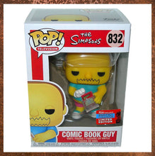 Load image into Gallery viewer, Funko Pop! The Simpsons Comic Book Guy Fall Convention Limited Edition no.832 - Gallery