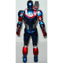Load image into Gallery viewer, KingArts Iron Man 3 Iron Patriot 1/9th Scale Diecast Figure DFS004 - back standingt