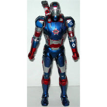 Load image into Gallery viewer, KingArts Iron Man 3 Iron Patriot 1/9th Scale Diecast Figure DFS004 - Front standing
