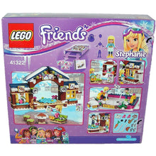 Load image into Gallery viewer, Lego Friends 41322 Snow Resort ice Rink Playset - Back