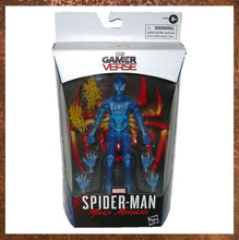 Load image into Gallery viewer, Marvel Legends Gamerverse Miles Morales 6-Inch Translucent Blue Camouflage Suit F0209 - Gallery