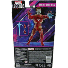 Load image into Gallery viewer, Marvel Legends 6-Inch What If? Zombie Iron Man Action Figure F3700 - Back