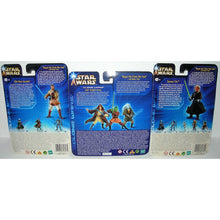 Load image into Gallery viewer, Star Wars Clone Wars Army of The Republic Jedi Knight Army, Saesee Tiin & Obi-Wan Kenobi Figures - Back