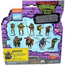Load image into Gallery viewer, Teenage Mutant Ninja Turtles Mutant Mayhem Leonardo 4.5-Inch Action Figure - Back