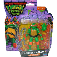 Load image into Gallery viewer, Teenage Mutant Ninja Turtles Mutant Mayhem Michelangelo 4.5-Inch Action Figure - Front