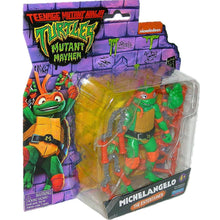 Load image into Gallery viewer, Teenage Mutant Ninja Turtles Mutant Mayhem Michelangelo 4.5-Inch Action Figure - Left