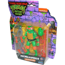 Load image into Gallery viewer, Teenage Mutant Ninja Turtles Mutant Mayhem Michelangelo 4.5-Inch Action Figure - Right