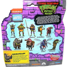 Load image into Gallery viewer, Teenage Mutant Ninja Turtles Mutant Mayhem Rocksteady 4.25-Inch Action Figure - Back