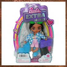 Load image into Gallery viewer, Barbie Extra Minis Blue Check Jacket Doll HGP64 - Gallery