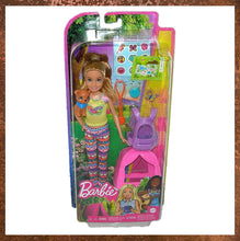 Load image into Gallery viewer, Barbie It Takes Two Camping Stacie Doll and Puppy Set HVF70 - Gallery