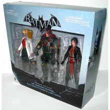 Load image into Gallery viewer, DC Arkham Origins 3 Figure Pack - Dr. Harleen Quinzel, Electrocutioner and Lady Shiver - Right View