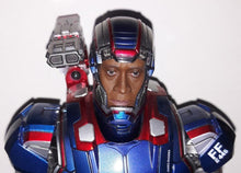 Load image into Gallery viewer, KingArts Iron Man 3 Iron Patriot 1/9th Scale Diecast Figure DFS004 - Unmasked