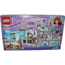 Load image into Gallery viewer, Lego Friends 41324 Snow Resort Ski Lift Playset - Back