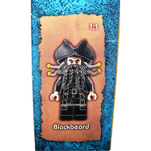 Load image into Gallery viewer, LEGO Pirates of the Caribbean 4192 Aqua de Vida Black Beard Figure