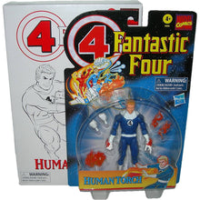 Load image into Gallery viewer, Marvel Comic Legends Fantastic Four Human Torch 6-inch F4595 Figure and Box