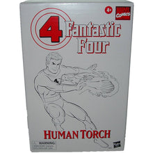Load image into Gallery viewer, Marvel Comic Legends Fantastic Four Human Torch 6-inch F4595 Box