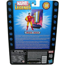 Load image into Gallery viewer, Marvel Legends 20th Anniversary Toy Biz Iron Man Action Figure F3463 - Back
