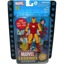 Load image into Gallery viewer, Marvel Legends 20th Anniversary Toy Biz Iron Man Action Figure F3463 - Front