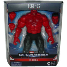 Load image into Gallery viewer, Marvel Legends Captain America Brave New World 8-Inch Red Hulk Action Figure G0160 Front of Box