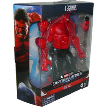 Load image into Gallery viewer, Marvel Legends Captain America Brave New World 8-Inch Red Hulk Action Figure G0160 Left Side of Box