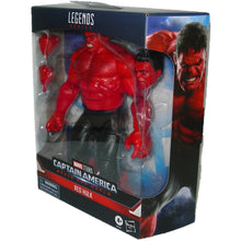 Load image into Gallery viewer, Marvel Legends Captain America Brave New World 8-Inch Red Hulk Action Figure G0160 Right Side of Box