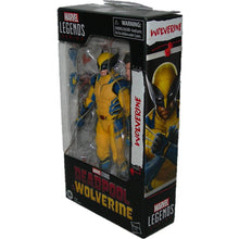 Load image into Gallery viewer, Marvel Legends Deadpool & Wolverine 6-inch Wolverine Action Figure G1661 Right side of box