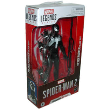 Load image into Gallery viewer, Marvel Legends Gamerverse Spider-Man 2 Peter Parker Black Suit G0834 - Left