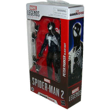 Load image into Gallery viewer, Marvel Legends Gamerverse Spider-Man 2 Peter Parker Black Suit G0834 - Right