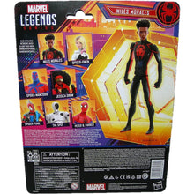 Load image into Gallery viewer, Marvel Legends Spider-Man Across The Spider-Verse 6-inch Miles Morales Figure F3847 - Back