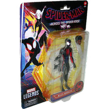 Load image into Gallery viewer, Marvel Legends Spider-Man Across The Spider-Verse 6-inch Miles Morales Figure F3847 - Left View
