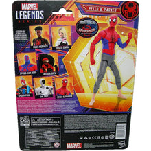 Load image into Gallery viewer, Marvel Legends Spider-Man Across The Spider-Verse 6-inch Peter B. Parker Action Figure F3852 - Back