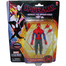 Load image into Gallery viewer, Marvel Legends Spider-Man Across The Spider-Verse 6-inch Peter B. Parker Action Figure F3852 - Front