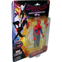 Load image into Gallery viewer, Marvel Legends Spider-Man Across The Spider-Verse 6-inch Peter B. Parker Action Figure F3852 - Left View