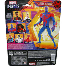 Load image into Gallery viewer, Marvel Legends Spider-Man Across The Spider-Verse 6-inch Spider-Man 2099 Action Figure F3849 - Back