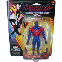 Load image into Gallery viewer, Marvel Legends Spider-Man Across The Spider-Verse 6-inch Spider-Man 2099 Action Figure F3849 - Front