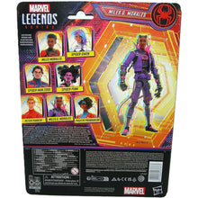 Load image into Gallery viewer, Marvel Legends Spider-Man Across The Spider-Verse 6-inch Miles G Morales Wave 2 Action Figure F9174 Back