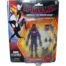 Load image into Gallery viewer, Marvel Legends Spider-Man Across The Spider-Verse 6-inch Miles G Morales Wave 2 Action Figure F9174 Front