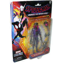 Load image into Gallery viewer, Marvel Legends Spider-Man Across The Spider-Verse 6-inch Miles G Morales Wave 2 Action Figure F9174 Left