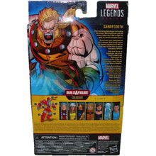 Load image into Gallery viewer, Marvel Legends 6-inch X-Men Sabretooth Action Figure F1009 Colossus BAF - Back