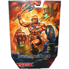 Load image into Gallery viewer, Masters of the Universe Masterverse 40th Anniversary He-Man Action Figure HJH58 - Back