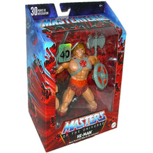 Load image into Gallery viewer, Masters of the Universe Masterverse 40th Anniversary He-Man Action Figure HJH58 - left