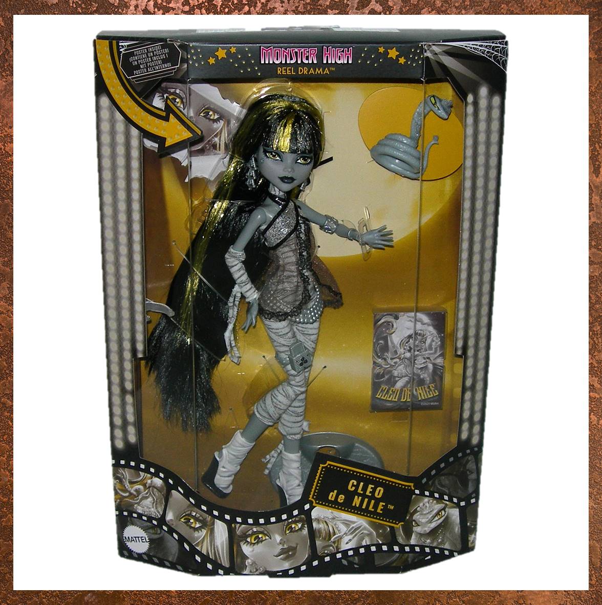 Monster High Reel Drama Cleo de Nile Doll – BigBrandToys