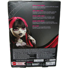 Load image into Gallery viewer, Monster High Reel Drama Draculaura Doll HKN27 Back