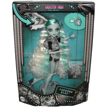 Load image into Gallery viewer, Monster High Reel Drama Lagoona Blue Doll HKN30 Front of box