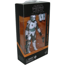 Load image into Gallery viewer, Star Wars The Black Series The Mandalorian Imperial Armored Commando 6-inch Action Figure G0016 - Left View